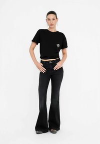 LIU JO BETTER - Triko s potiskem - black