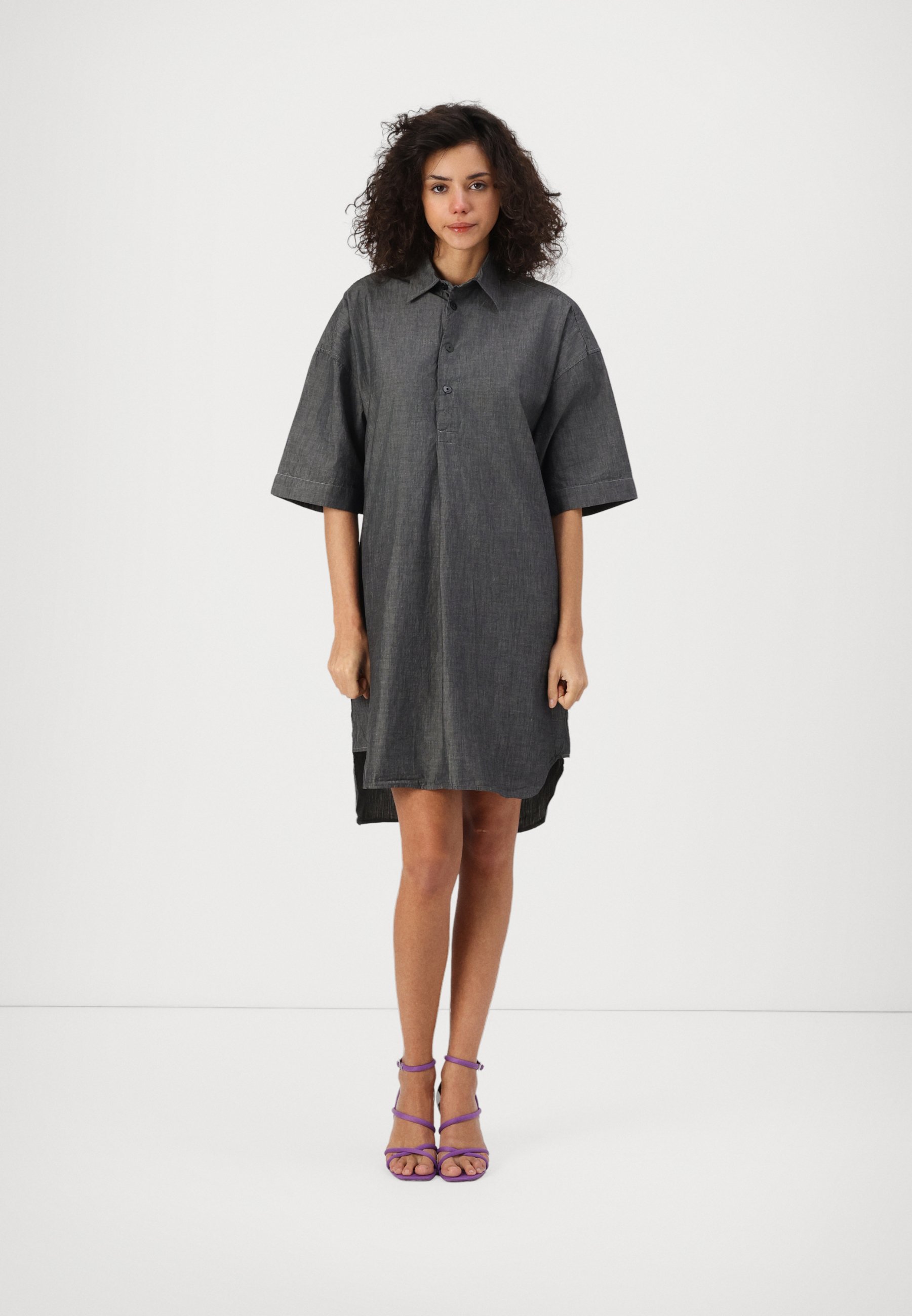 g star shirt dress Denim Shirt Dress | Medium blue