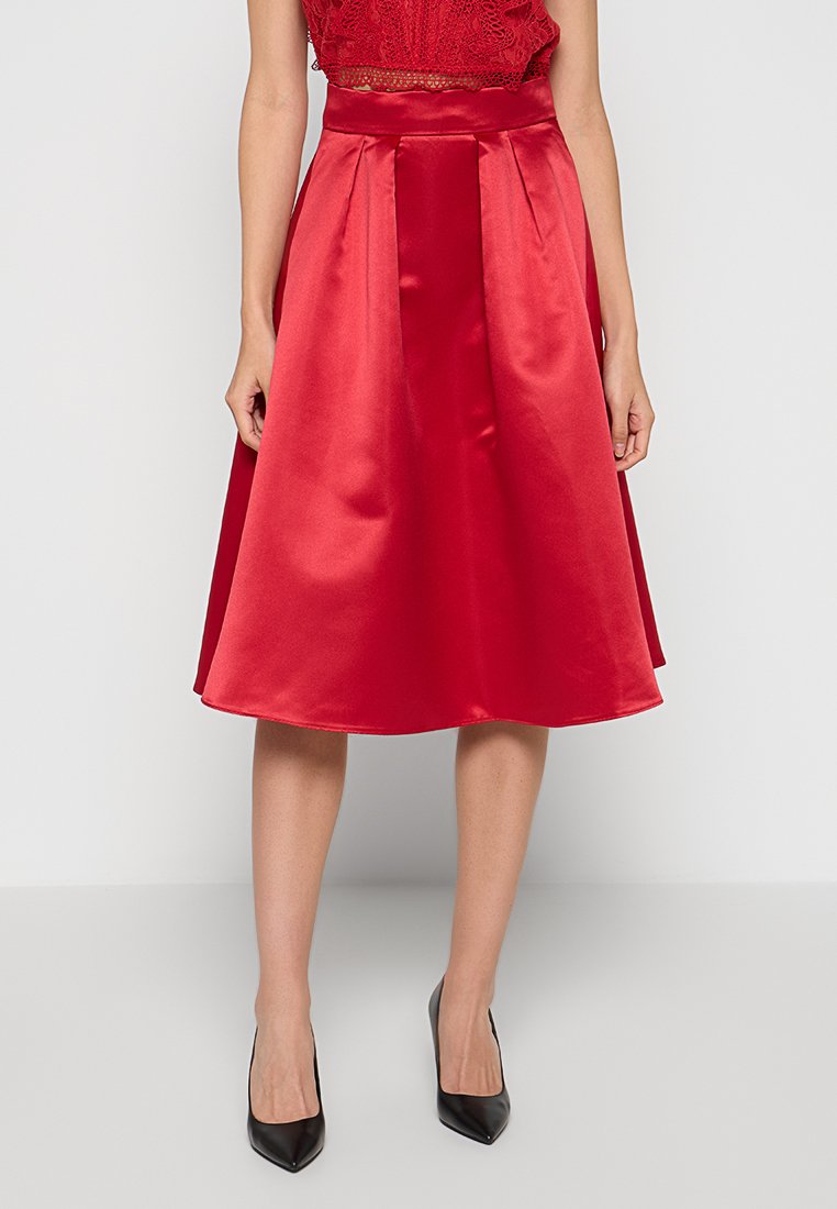 Apart A-lijn rok rood Apart A-lijn rok rood