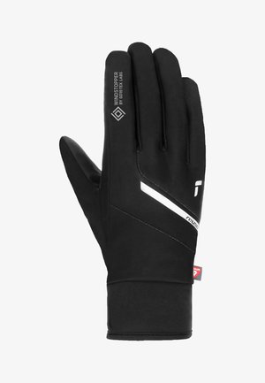 Reusch VERSA WINDSTOPPER - Fingerhandschuh - black silver