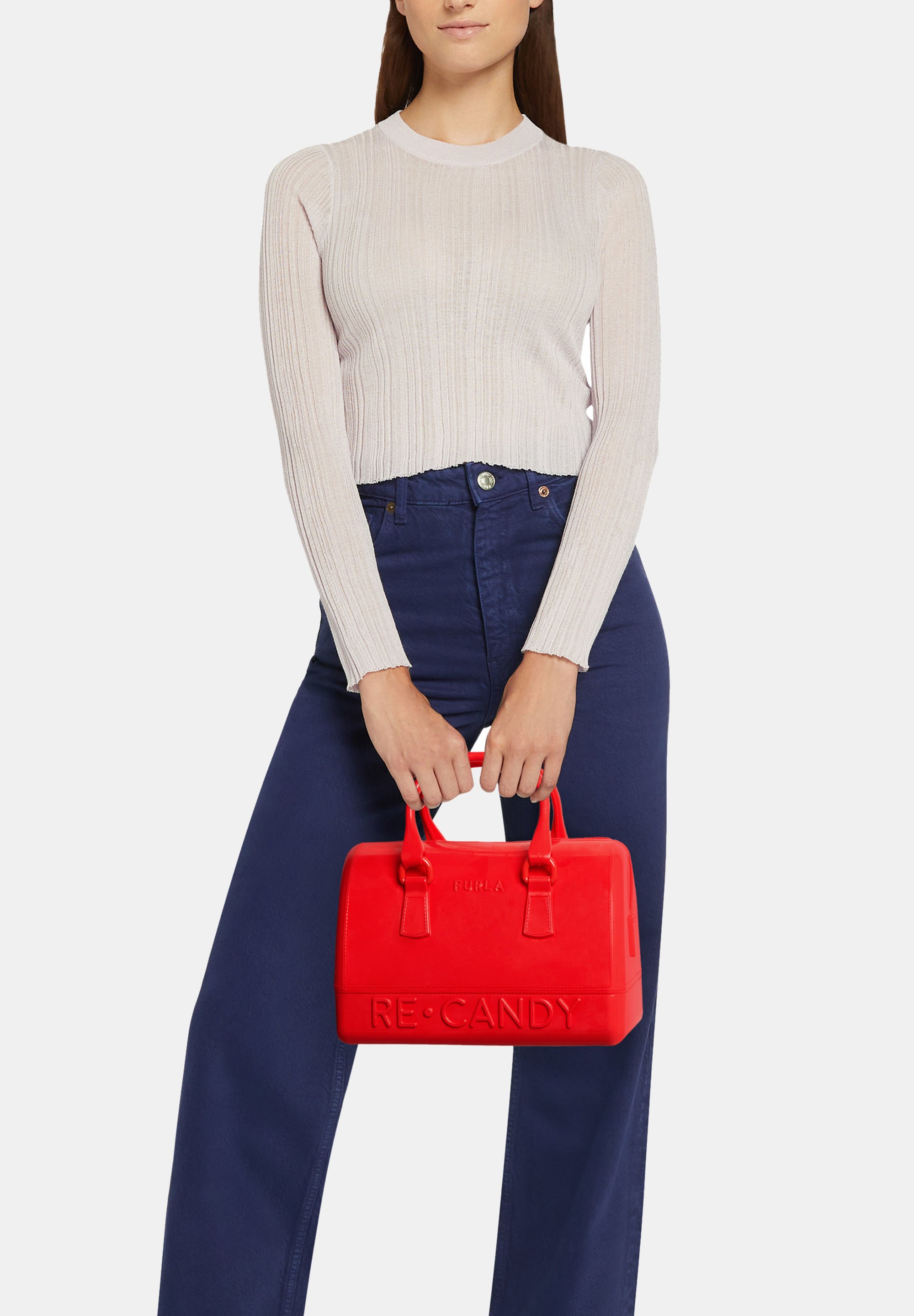 Furla CANDY BOSTON - Handbag - flame/red - Zalando 
