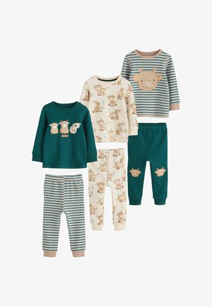 Next, SNUGGLE PYJAMAS 3 PACK SET - Nattøj sæt - brown hamish