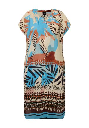 Ulla Popken, Vestido camisero - pale beige