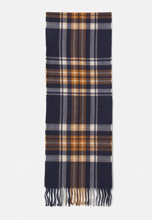 UNISEX - Scarf - dark blue/yellow