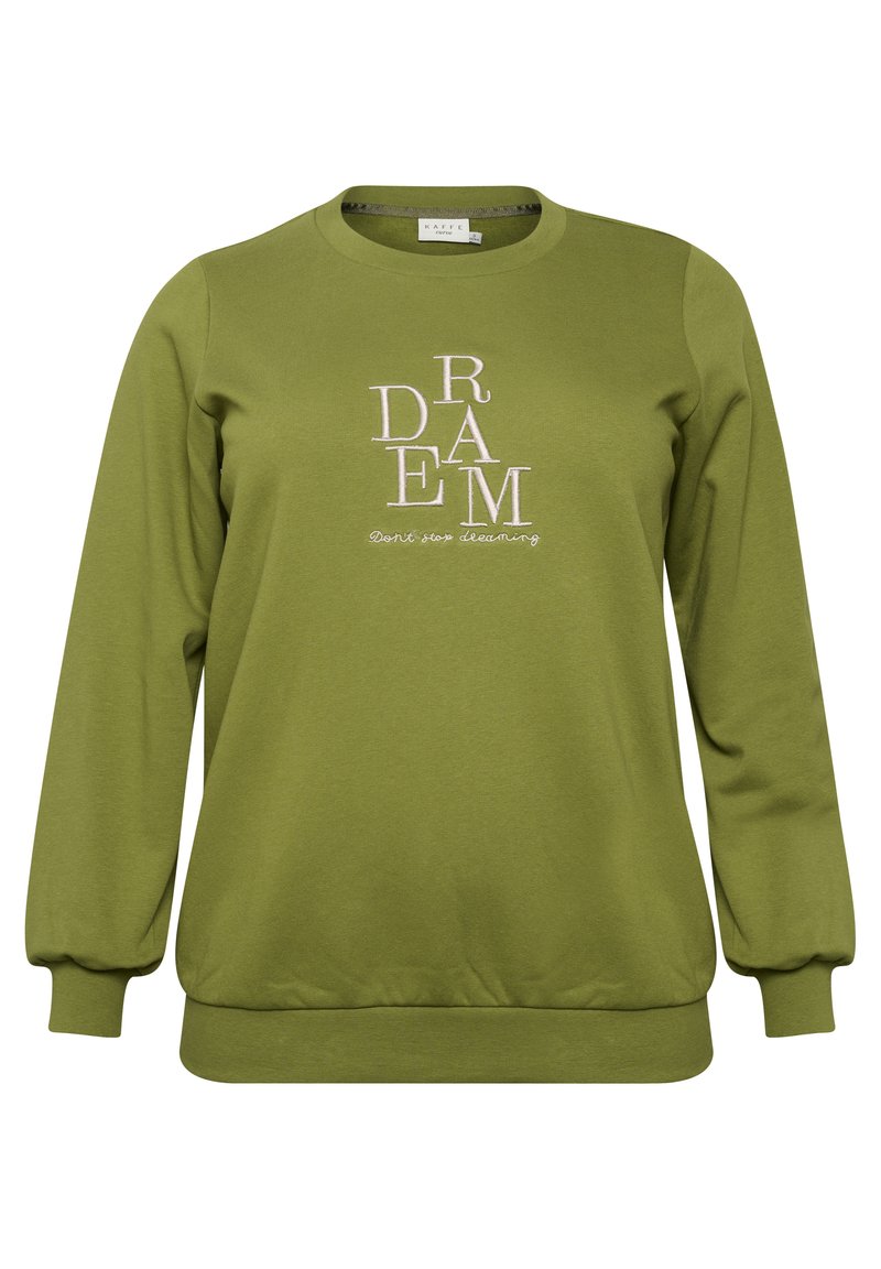 Kaffe Curve Sweater groen