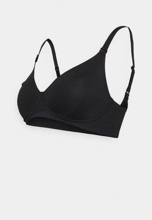 PURE MATERNITY NURSING BRA WIREFREE - Lihtne rinnahoidja - black