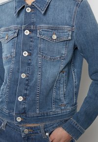 Marc O'Polo JACKET BUTTON CLOSURE LONG SLEEVES REGULAR LENGTH - Spijkerjas - cashmere soft blue wash