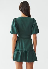 CALLI KAT - Dnevna haljina - emerald