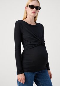 MAMALICIOUS MLANLI JUNE - Hosszú ujjú felső - black
