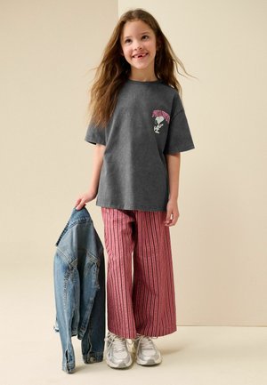 Next, REGULAR FIT - PEANUTS SNOOPY LICENSE OVERSIZED GRAPHIC T-SHIRT . - Print T-shirt - charcoal grey