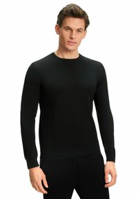 FALKE PULLOVER - Pullover - black