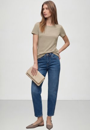 Street One MIT WORDING - T-shirt print - beige