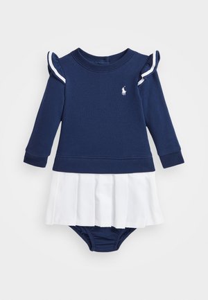Polo Ralph Lauren BABY DAY DRESS - Vapaa-ajan mekko - newport navy/white