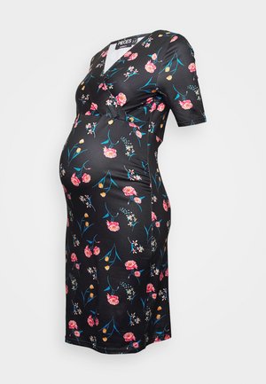 Pieces Maternity, HAMIONE DRESS - Trikotaažkleit - black