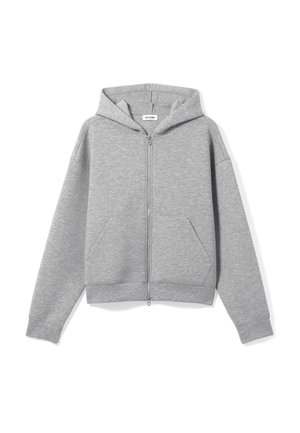 Weekday, SIMON - Sudadera con cremallera - grey melange dusty