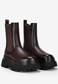 Bosanova Botines con plataforma - marron