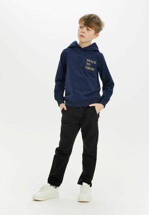 MALIK - Jersey con capucha - navy blazer