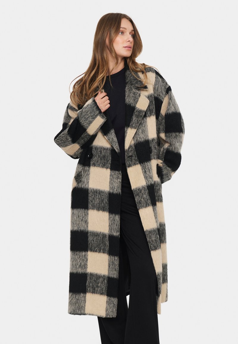 Saint Tropez Classic coat - black