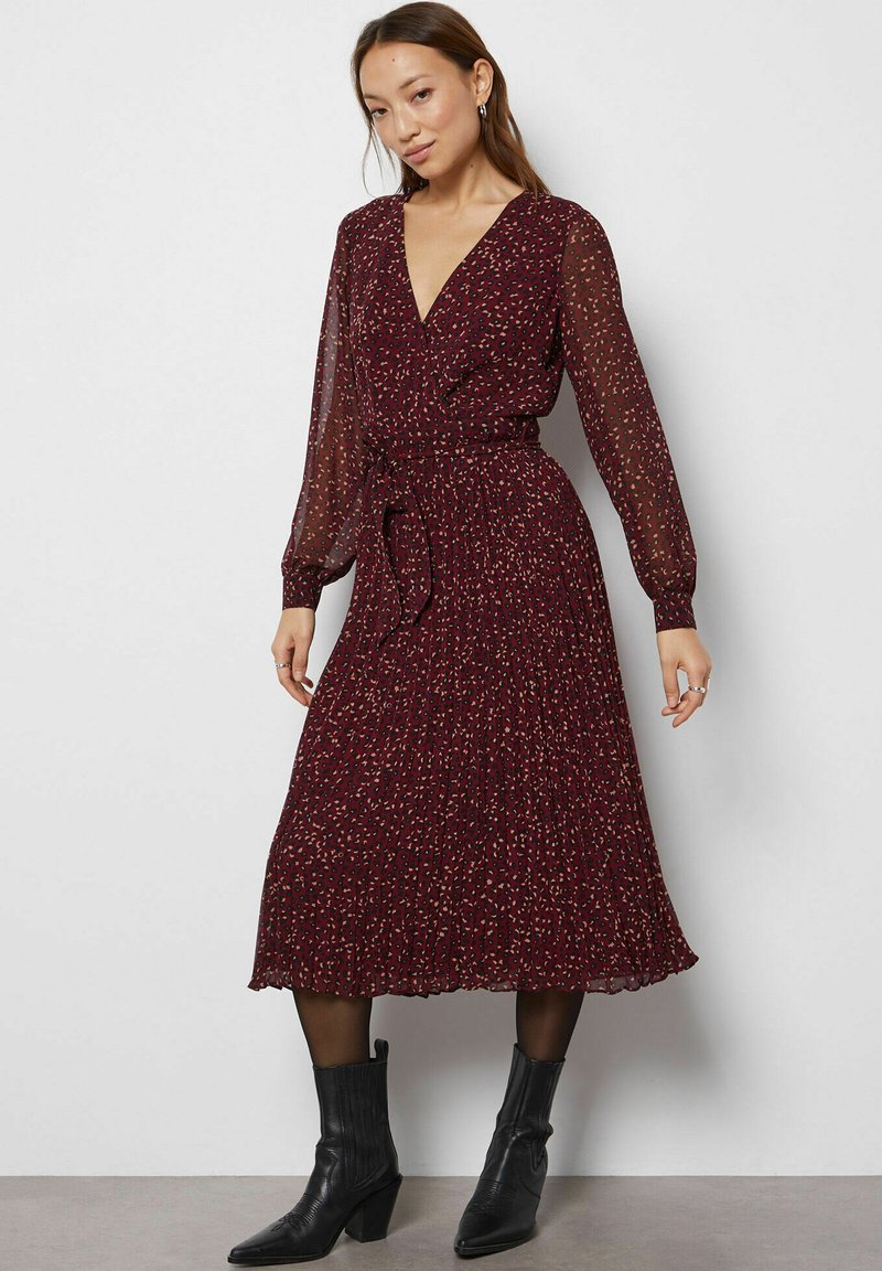 Etam PAULINE - Robe de jour - bordeaux - ZALANDO.FR