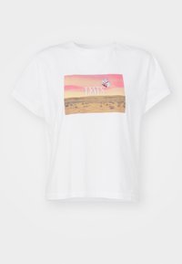 T-shirts med print - bright white