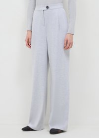 Calliope STRAIGHT - Stoffhose - grigio medio melange