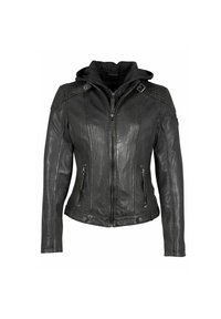 Mauritius CACEY - Lederjacke - anthracite