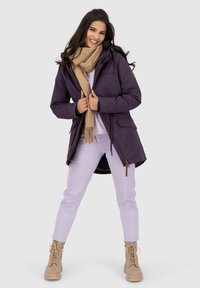 alife & kickin Parka - aubergine
