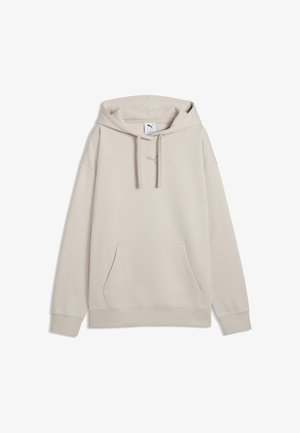 Puma, ESS CENTERED CAT LOGO RELAXED HOODIE FL - Hoodie - silver fog