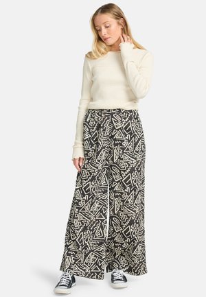 Trousers - black