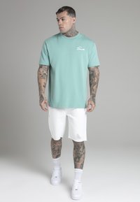SIKSILK SCRIPT  - T-shirt con stampa - green