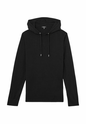 REGULAR FIT - HOLLAND DRAWSTRING - Strickpullover - black