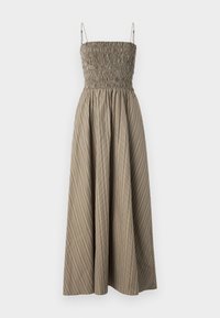 LIDA MAXI DRESS - Vestido de dia - khaki stripe