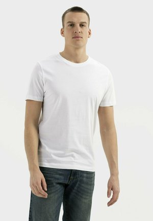 MIT RUNDHALS - T-shirt basic - broke white