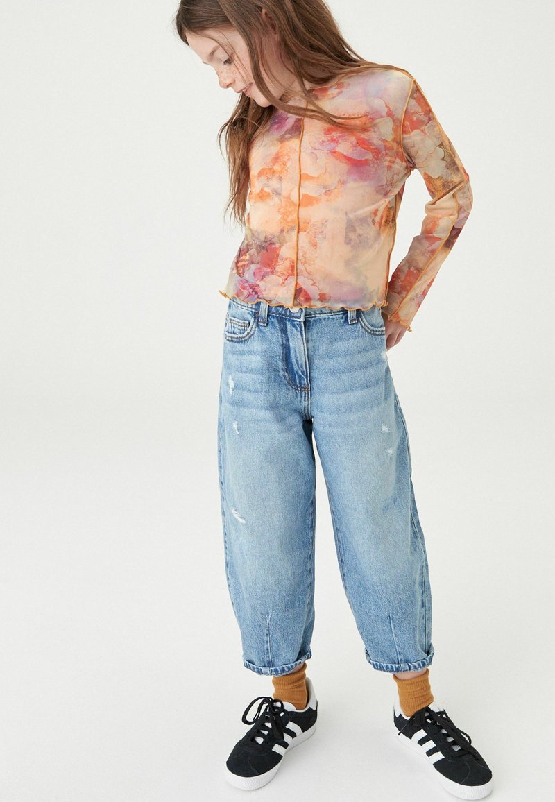 Next BALLOON - Relaxed fit jeans - mid blue denim