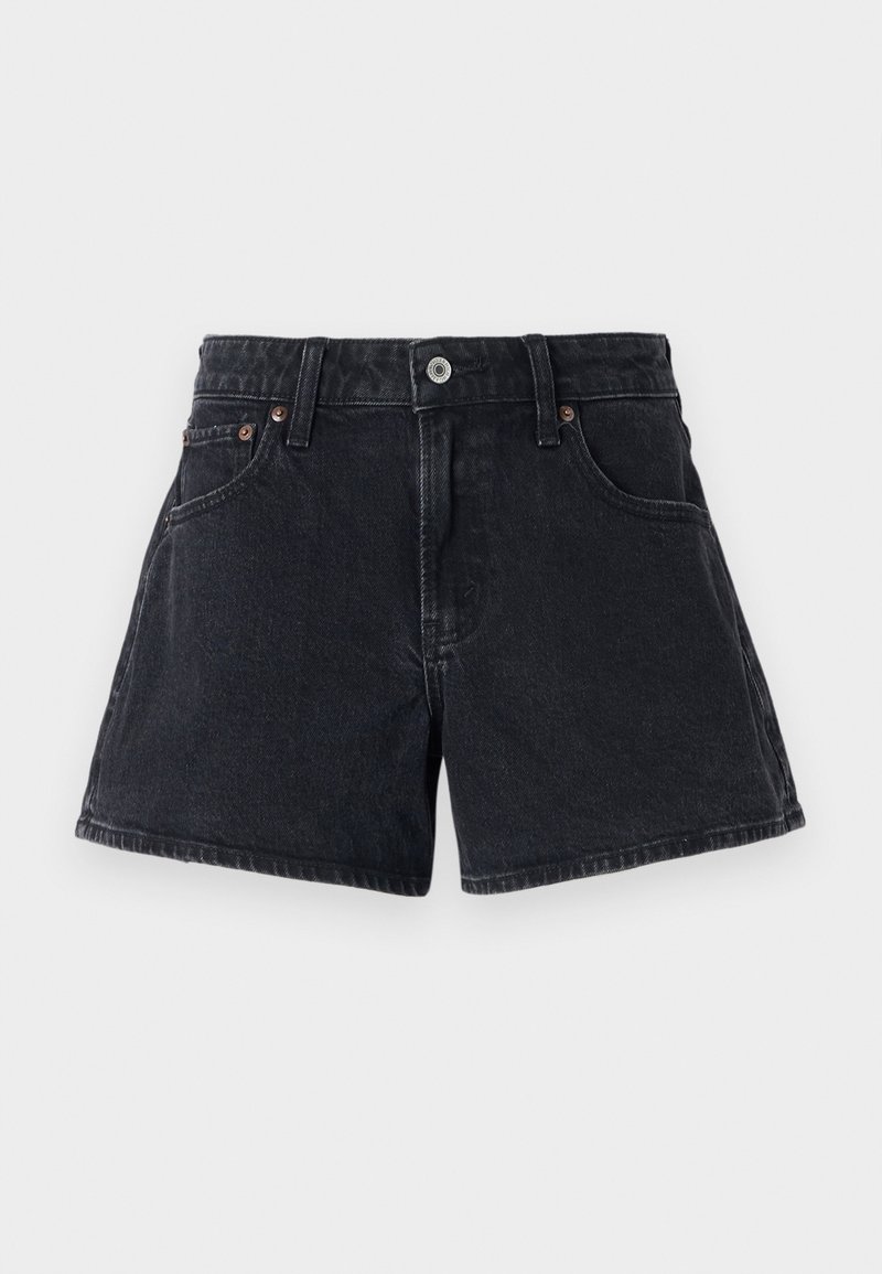 Abercrombie & Fitch Jeansshort zwart Abercrombie & Fitch Jeansshort zwart