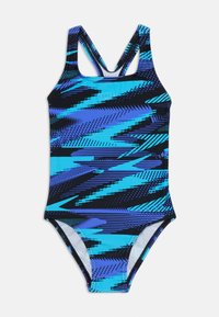 Speedo HYPERBOOM ALL OVER MEDALIST - Swimsuit - turquoise
