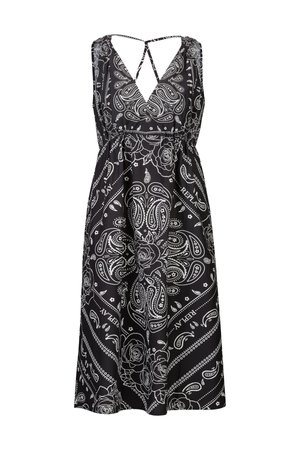 ALL OVER - Day dress - white black