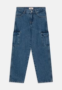 ONLY GIRLS KOGHARMONY - Bootcut jeans - medium blue denim