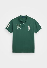 Custom Slim Fit Big Pony Mesh Polo Shirt - Polokošeľa - washed forest