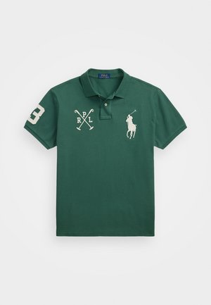 Polo Ralph Lauren Custom Slim Fit Big Pony Mesh Polo Shirt - Polo shirt - washed forest