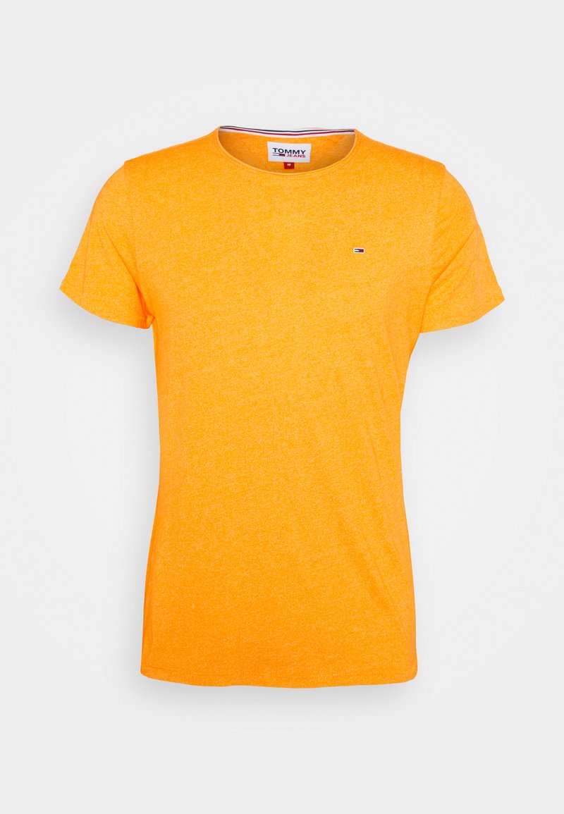 Tommy Jeans SLIM JASPE CREW NECK - T-shirt básica - yellow