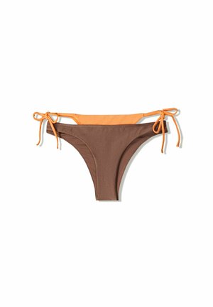 Bershka LAYERED - Bikini bottoms - orange
