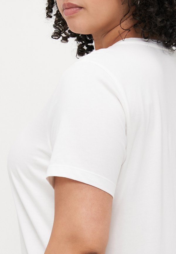 CARJULIA LIFE O NECK TEE  - Print T-shirt - cloud dancer4