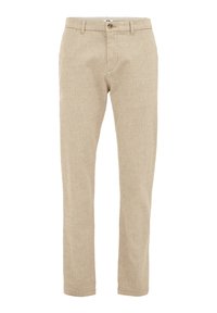WE Fashion THE TEXTURED - Chinos - beige