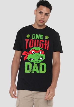 MUTANT NINJA TURTLES FATHER'S DAY ONE TOUGH DAD - T-Shirt print - black