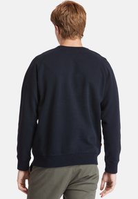 Timberland BRUSHED BACK CREW - Felpa - black