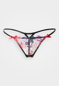 ZURI THONG - Siaurikės - black/multi