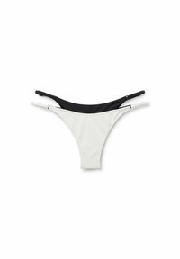 DOUBLE BIKINI - Bikini bottoms - white