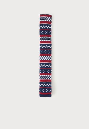 Pier One by Zalando, CHRISTMAS TIE - Corbata - dark blue