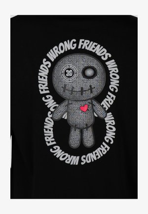 Wrong Friends, KIOWA T-SHIRT - T-Shirt print - black